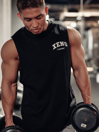 Men's Plus Size Round Neck Tank