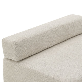 [VIDEO provided] Loveseat Frame for Oversized Modular U Shaped Sectional Sofa,Luxury Boucle Floor Couch,Convertible Compressed Couch,Spacious Foam-Filled Sofa for Living Room,2 Colors