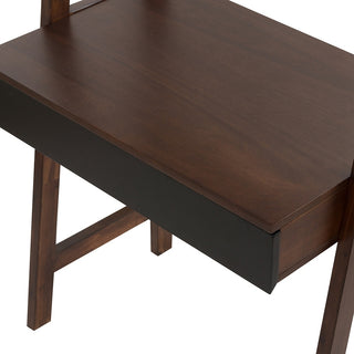 32" Ladder Desk with Display Shelf – Stylish Ladder-Style Workstation and Storage Organizer