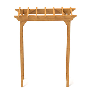 Wooden Arbor, Wedding Arch for Ceremony, Wood Trellis for Plant Climbing, Christmas Decor Pergola for Garden Backyard