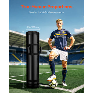 Football Tackling Dummy, 47.2 in High-Density Sponge Blocking Pad Equipment for Practice, Heavy Duty Tackle Dummies with Handles, Great for Contact Drills, Martial Arts, Sports Training, 1PCS
