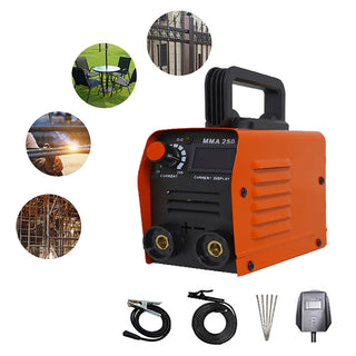 Portable IGBT inverter MMA home welding machine, 140 amp 2 in 1 ARC/lift TIG welder, ARCder with start/arc force/anti-stick; 110 volts