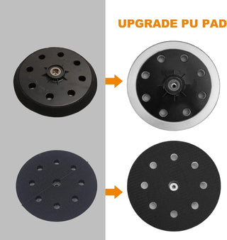 Handheld Drywall Sander 810W, Electric Sander for Walls,Rough and fine Sanding, 1500-2800RPM Variable Speed, Upgraded Pad, Adjustable Suction, Self-Dust-Extraction (120, Volts)