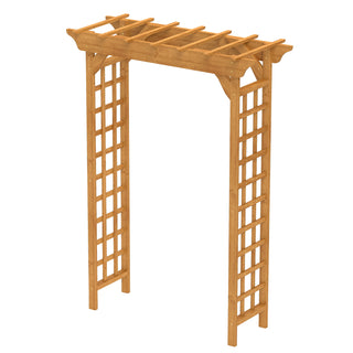 Wooden Arbor, Wedding Arch for Ceremony, Wood Trellis for Plant Climbing, Christmas Decor Pergola for Garden Backyard