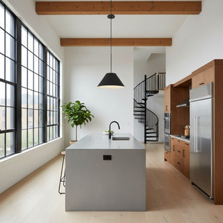 22-Inch Integrated LED Pendant | Matte-Black "High-Velocity" Aura Chassis | [TOTAL-GLOW EXTRACTION-WELD] | Industrial-Grade Minimalist Logic &amp; Rapid-Swell Illumination Technology