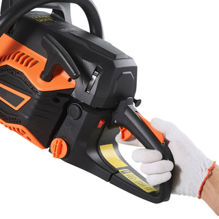 62cc Gas Chainsaw, 3.8 HP with 20 inch Bar