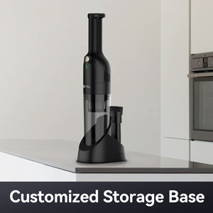 UMLO H6 BLACK Cordless Handheld Vacuum | 10KPa Strong Suction, 30-Min Runtime, HEPA Filter