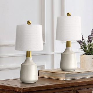 20 inch ceramic table lamps set of 2, view 3