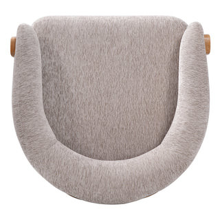 Boucle accent chair, view 6