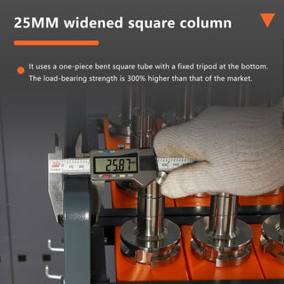 Grey CNC Tool Cart | CAT40 & BT40 Tool Holder Trolley (35 Capacity)