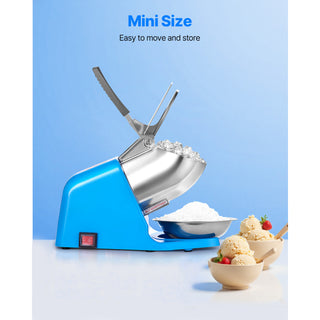 Electric Ice Crusher Machine, Blue