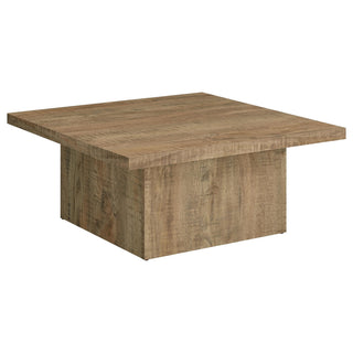 Exeter mango square 3-piece coffee table set, view 6
