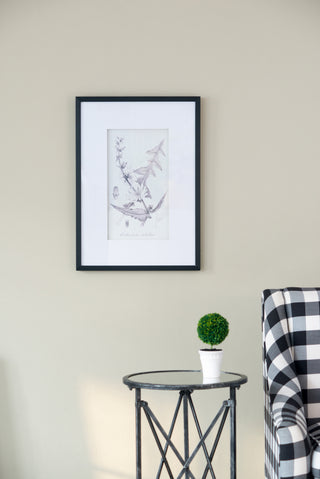 Set of 4 botanical wall art prints, view 11