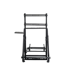 Enhanced Racing Wheel Cockpit | Adjustable Driving Simulator Frame for Fanatec, Thrustmaster & Logitech