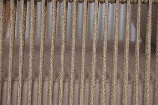 Outdoor Acacia Wood and Rope Patio Chair with Cushions (Single)