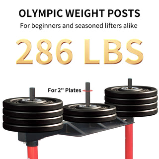 Vertical Leg Press Machine with Adjustable Leg, Back and Head Positions, Leg Strength Training Machine for Home Gym, 2' Olympic Plate Compatible