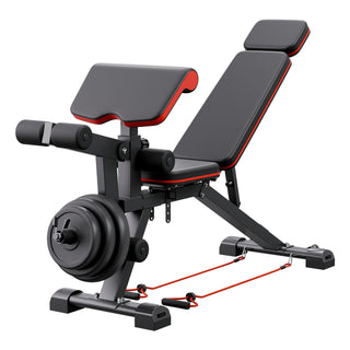 Weight Bench Sit up Bench for Home Gym Strength Training Workout Adjustable