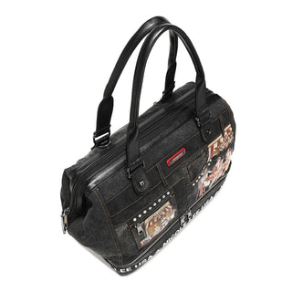 Nicole Lee USA Denim Sisters Secret Weekender Travel Bag