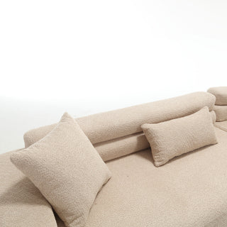 [VIDEO provided][New]Unique modeling design,Upholstered Indoor Furniture,Foam-Filled Sleeper Sofa Bed for Living Room,Bedroom,3 Colors