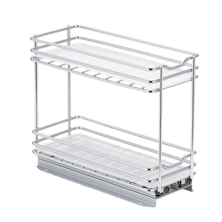 2-tier pull out spice rack organizer, view 9