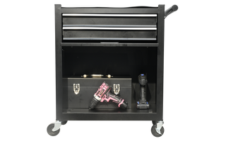 8-Drawer Large Capacity Rolling Toolbox | Detachable Tool Cabinet with Wheels & Lock