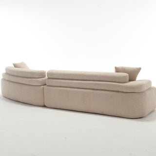 [VIDEO provided][New]Unique modeling design,Upholstered Indoor Furniture,Foam-Filled Sleeper Sofa Bed for Living Room,Bedroom,3 Colors