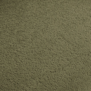 68.5'Modern Lamb Wool Sofa With Decorative Throw Pillows for Small Spaces