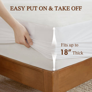 Best Queen Heated Mattress Pads | 1-Piece White Electric Bed Warmers