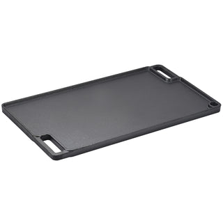 Reversible pre-seasoned cast iron griddle, view 7