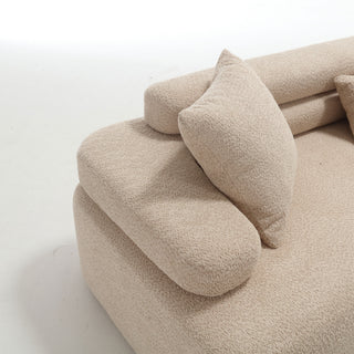 [VIDEO provided][New]Unique modeling design,Upholstered Indoor Furniture,Foam-Filled Sleeper Sofa Bed for Living Room,Bedroom,3 Colors