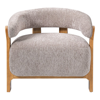 Boucle accent chair, view 8