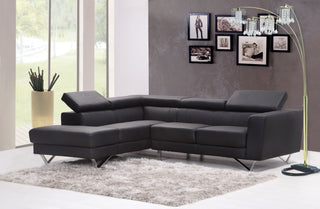 BLACK 4-Head Crystal Inspired Arc Floor Lamp | Modern Multi-Light Living Room Statement