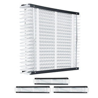 Air Filters MERV 11 Electrostatic Pleated HVAC Furnace Filter 4-Pack 20 x 25 x 4