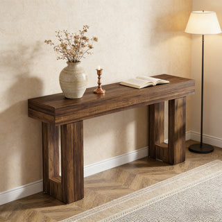 Wooden Entryway Entryway,Country-Style Sofa Table,Console Table