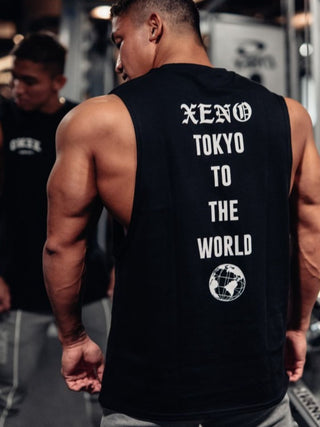 Men's Plus Size Round Neck Tank