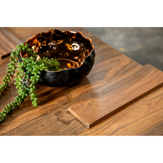 Kuboloa Natural Sheesham Wooden Square Coffee Table – Rustic Solid Wood Accent Piece for Modern Living Rooms