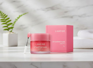 LANEIGE Lip Sleeping Mask (Berry, 20g) – K-Beauty Overnight Lip Treatment Balm – Intense Hydration, Gentle Exfoliation & Plumping for Dry Lips