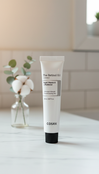 COSRX The Retinol 0.1 Cream (20ml) – K-Beauty Anti-Aging Treatment for Beginners – Fine Line Reduction, Firming & Texture Improvement