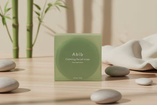 

Abib Calming Facial Soap 100g | Hypoallergenic Cleansing Bar for Sensitive Skin