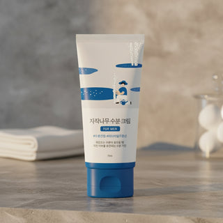 Round Lab FOR MEN Birch Juice Moisturizing Cream (75ml) | K-Beauty Men's Face Cream w/ Birch Sap | Intense Hydration, Non-Greasy &amp; Barrier Care | Daily Use &amp; Post-Shave Soothing