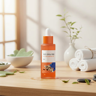 Round Lab Soybean Panthenol Ampoule (50ml) | K-Beauty Intensive Skin Barrier Repair Serum | Deep Moisturizing Face Treatment with Black Soybean & Ceramide | Vegan, Anti-Aging & Sensitive Skin