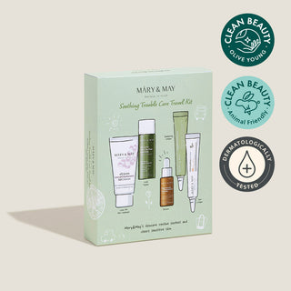 [MARY & MAY] Soothing Trouble Care Travel Kit (5pcs)