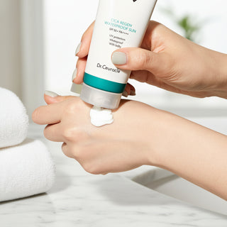 Dr.Ceuracle Cica Regen Waterproof Sun SPF50+ PA++++ 100ml | Daily Calming Sunscreen