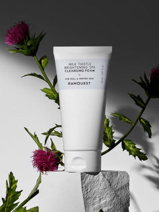 RAWQUEST Milk Thistle Brightening SPA Cleansing Foam 150ml