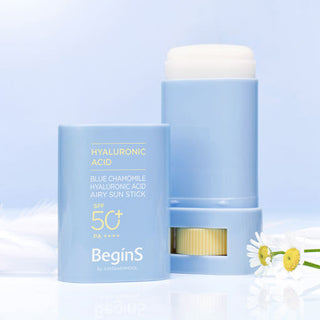 JUNGSAEMMOOL Blue Chamomile Hyaluronic Acid Airy Stick SPF50+ PA++++ 15g