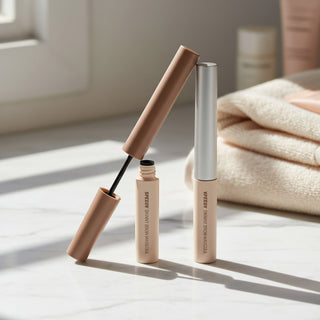 peripera Speedy Skinny Brow Mascara (3g) – K-Beauty Ultra-Slim Brush for Precise Brow Tinting & Fixing – Natural Volume, Smudge-Proof Hold