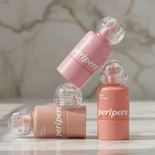 peripera Syrupy Tok Cheek (9g) – K-Beauty Liquid Cream Blush for Natural Dewy Finish – Sheer, Blendable Color for Cheeks & Lips
