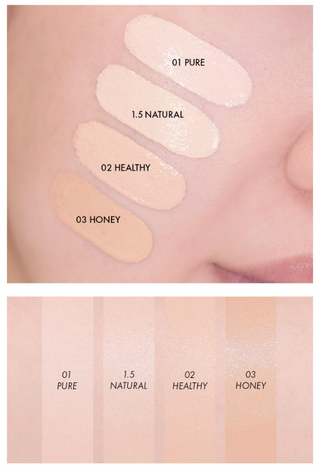 AMUSE Dew Wear Liquid Foundation (35ml) – SPF 50+ PA++++ K-Beauty Hydrating Glow Formula – Sheer-to-Medium Coverage for Dewy Skin (4 Luminous Colors)