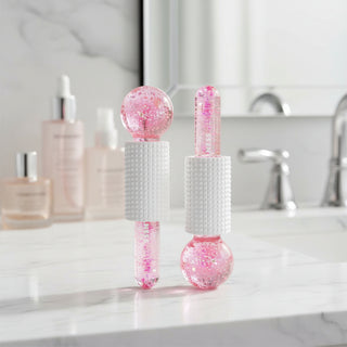 AMUSE Wellness Face Cooler (Set of 2) – K-Beauty Cooling Massager for Puffiness & Skincare Absorption – Calming Relief & Face Contouring Tool