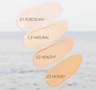 AMUSE Ceramic Skin Perfector Cushion Refill (15g) – K-Beauty SPF 40 PA++ Full Coverage Foundation – Vegan, Long-Lasting Semi-Matte Finish (4 Colors)